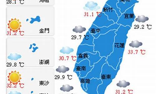 台湾海峡天气预报一周